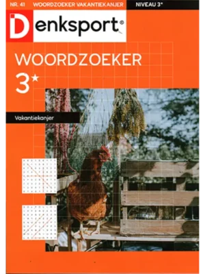 Denksport Woordzoeker Vakantiekanjer - 41 2022
