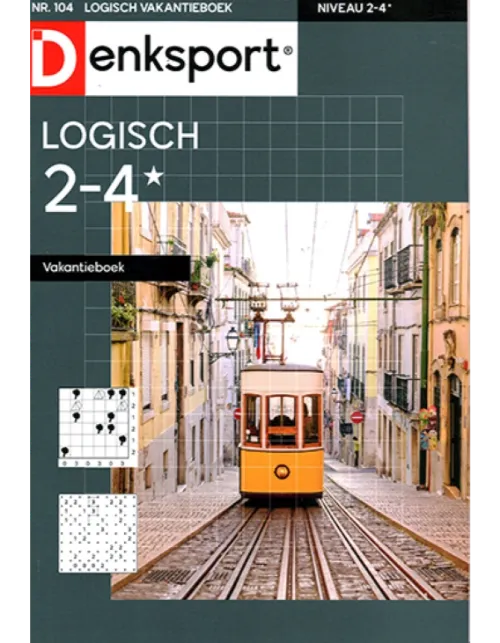 Denksport Logisch Vakantieboek - 104 2023