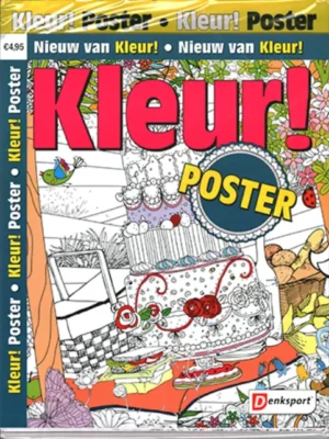 Denksport Kleur! Poster