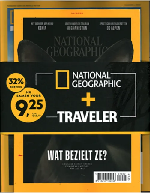 Pakket National Geographic + National Geographic Traveler - 10 2022
