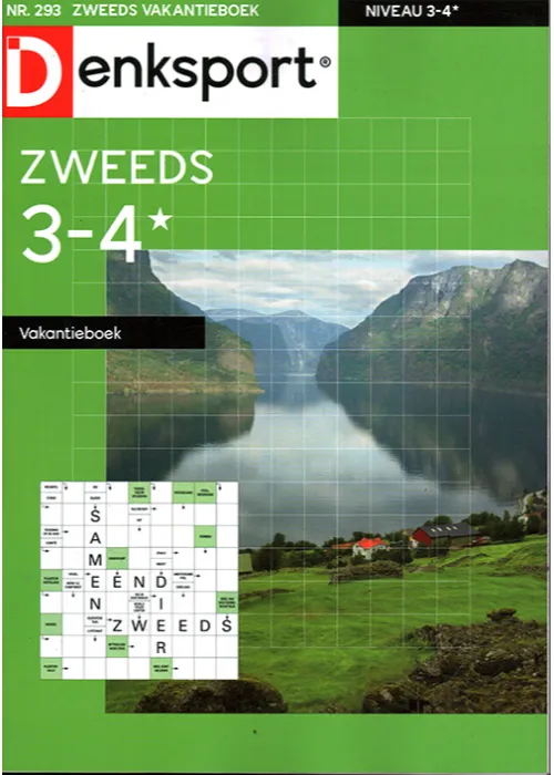 Denksport Zweeds Vakantieboek - 3-4* 293 2024
