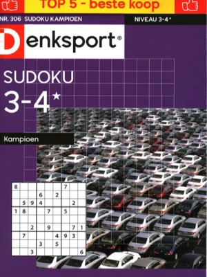 Denksport Sudoku Kampioen - 306 2024