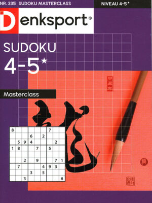 Denksport Sudoku Masterclass - 335 2024