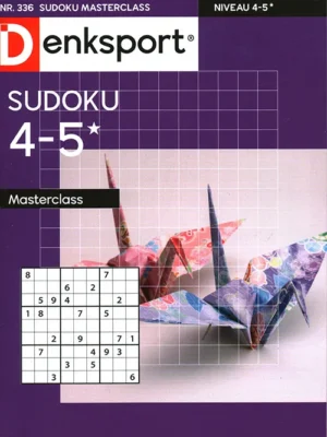 Denksport Sudoku Masterclass - 336 2025