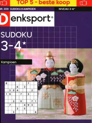 Denksport Sudoku Kampioen - 309 2025