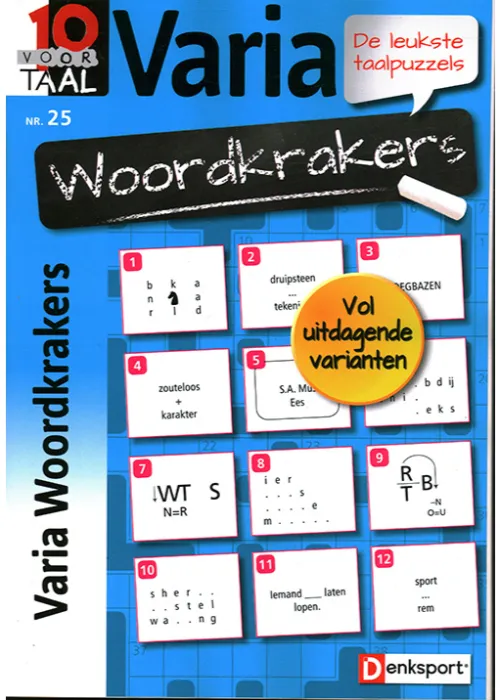 10 voor Taal Varia Woordkrakers - 25 2025