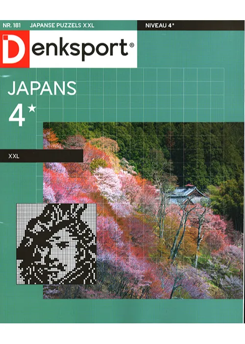 Denksport Japanse puzzels XXL - 181 2025