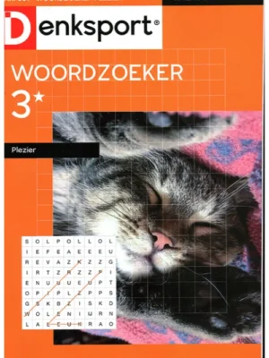 Denksport Woordzoeker Plezier - 651 2025