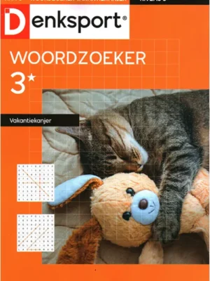 Denksport Woordzoeker Vakantiekanjer - 75 2025