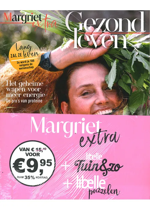 Pakket Libelle Tuin en Zo + Libelle Puzzelen + Margriet Extra - 04 2025
