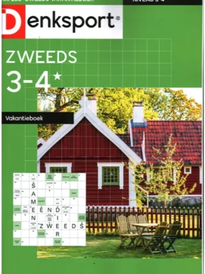 Denksport Zweeds Vakantieboek - 3-4* 299 2025