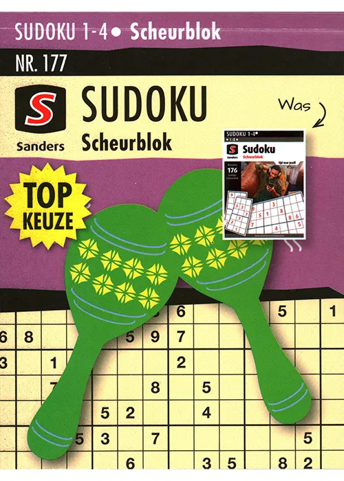 Sanders Sudoku Scheurblok - 177 2025