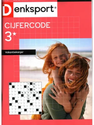 Denksport Cijfercode Vakantiekanjer - 91 2025