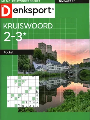Denksport Kruiswoord Pocket - 146 2025