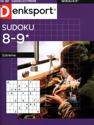 Denksport Sudoku Extreme - 187 2025