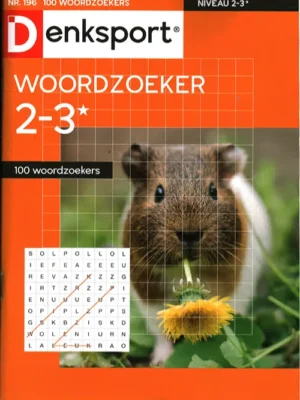 Denksport Woordzoeker 100 Woordzoekers - 196 2025