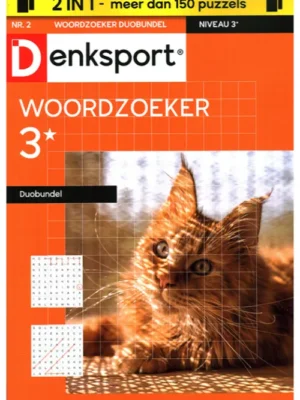 Denksport Woordzoeker Duobundel - 3* - 02 2025