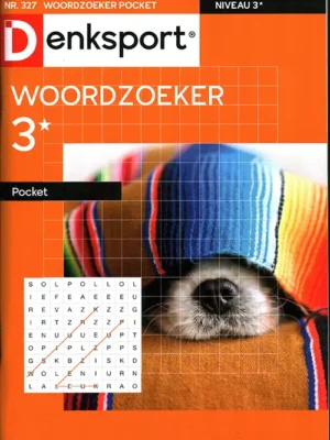 Denksport Woordzoeker Pocket - 327 2025