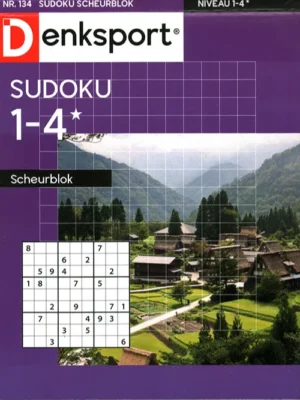 Denksport Sudoku Scheurblok - 134 2025