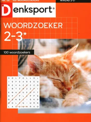 Denksport Woordzoeker 100 Woordzoekers - 197 2025