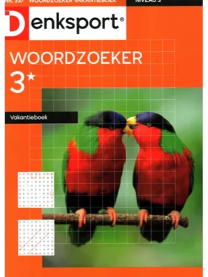 Denksport Woordzoeker Vakantieboek - 337 2025