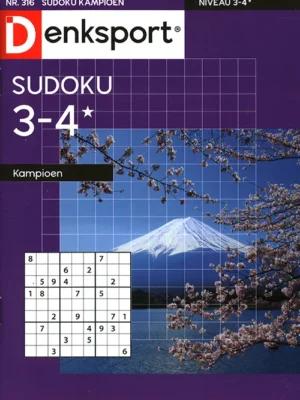 Denksport Sudoku Kampioen - 316 2025