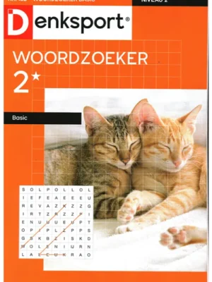 Denksport Woordzoeker Basic - 132 2025