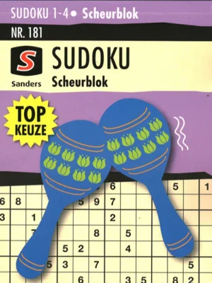 Sanders Sudoku Scheurblok - 181 2025