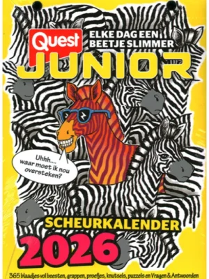 Quest Junior Scheurkalender - 2026