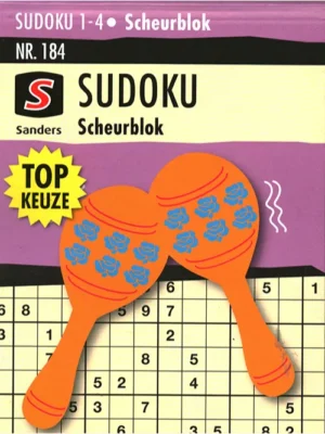 Sanders Sudoku Scheurblok - 184 2025