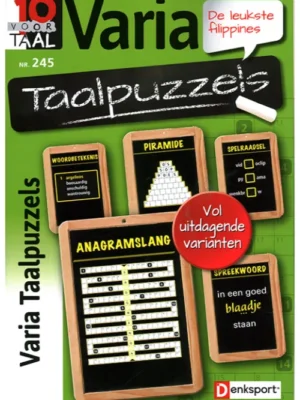10 voor Taal Varia Taalpuzzels - 245 2025