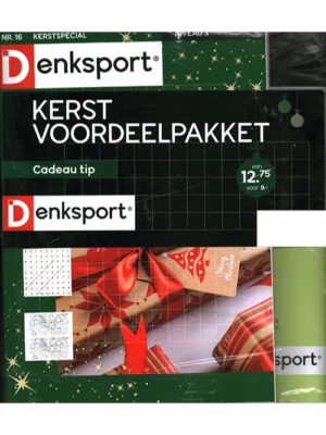 Denksport Kerst Voordeelpakket - 04 2025