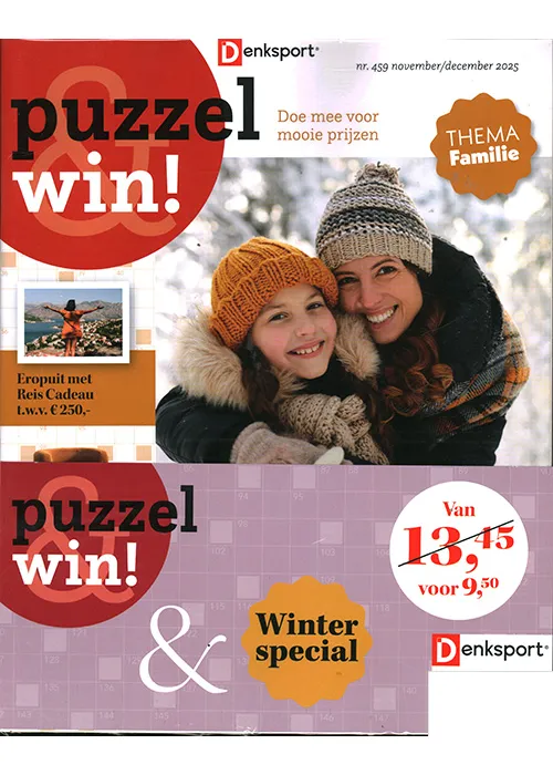 Pakket Puzzel en Win! en Win! Winter Special - 04 2025