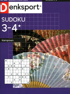 Denksport Sudoku Kampioen - 324 2025