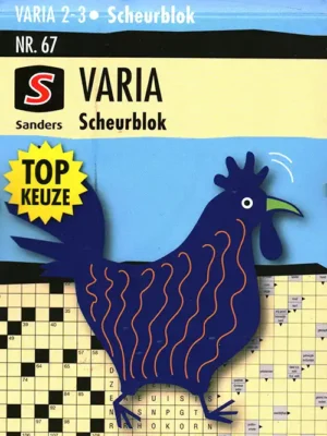 Sanders Varia Scheurblok - 67 2026