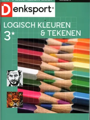 Denksport Logisch Kleuren en Tekenen - 75 2026