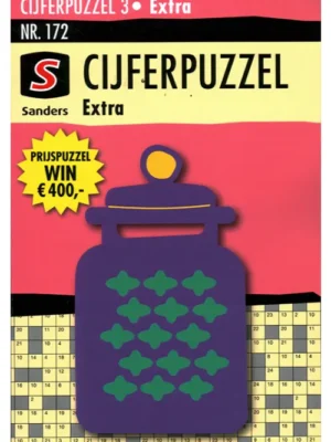 Sanders Cijferpuzzel Extra - 172 2026