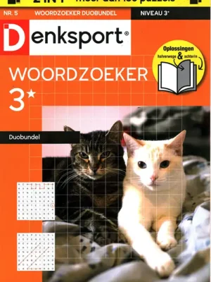 Denksport Woordzoeker Duobundel - 3* - 05 2026