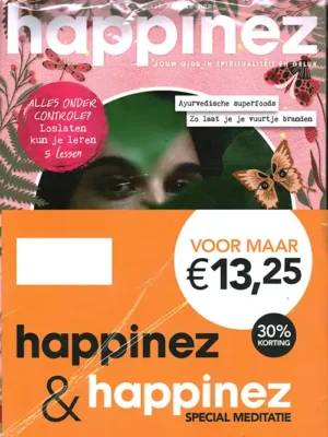 Pakket Happinez en Happinez Special Meditatie - 04 2026
