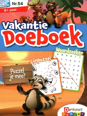 Denksport Junior Vakantie Doeboek - 54 2026