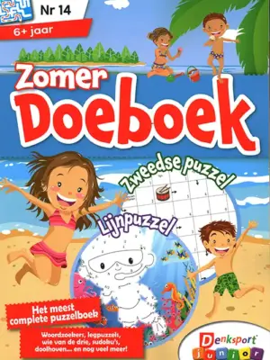 Denksport Junior Zomer Doeboek - 14 2026