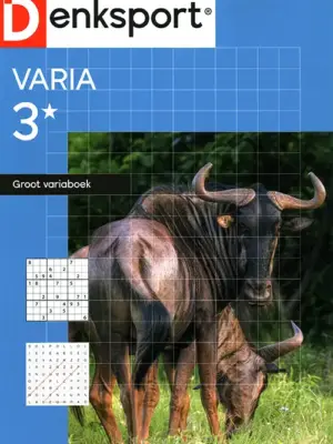 Denksport Groot Variaboek - 188 2026