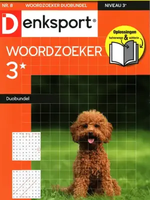 Denksport Woordzoeker Duobundel - 3* - 08 2026