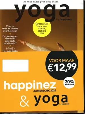 Pakket Happinez Zomerboek + Yoga by Happinez - 01 2026