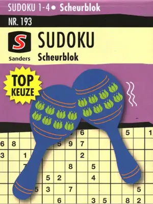Sanders Sudoku Scheurblok - 193 2026