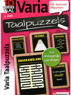 10 voor Taal Varia Taalpuzzels - 249 2026