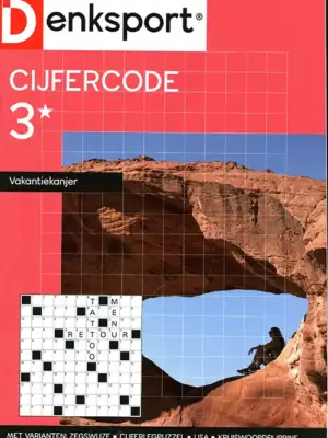 Denksport Cijfercode Vakantiekanjer - 107 2026