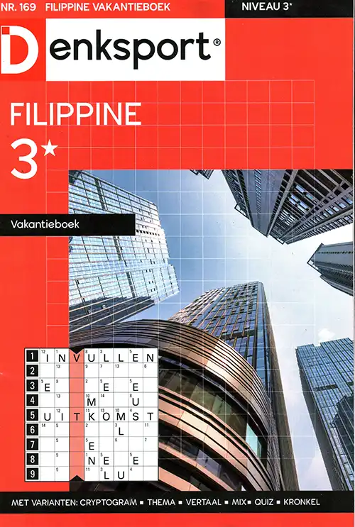 Denksport Filippine Vakantieboek - 3* 169 2026