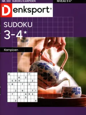 Denksport Sudoku Kampioen - 333 2026