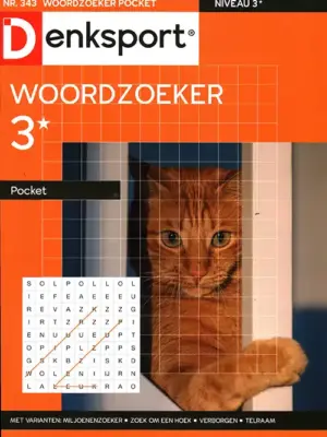 Denksport Woordzoeker Pocket - 343 2026
